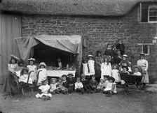 Bric-a-brac stall, Helidon, Northamptonshire, c1896-c1920. Artist: Alfred Newton & Sons