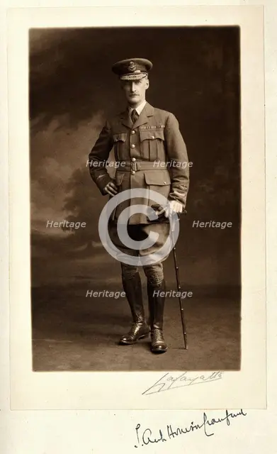 Brigadier-General John Archibald Hourison (or Houison?) Craufurd. Creator: Lafayette.