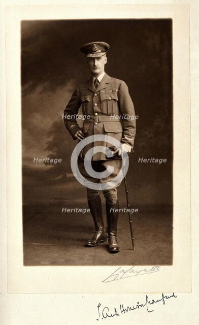 Brigadier-General John Archibald Hourison (or Houison?) Craufurd. Creator: Lafayette.