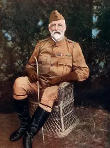 Brigadier-General JG Dartnell, commanding Volunteer Brigade, Natal Field Force, 1902.Artist: W Laws Cancy
