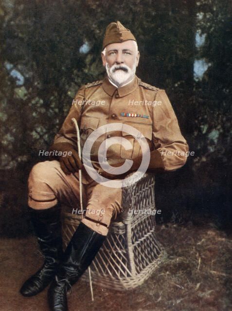 Brigadier-General JG Dartnell, commanding Volunteer Brigade, Natal Field Force, 1902.Artist: W Laws Cancy