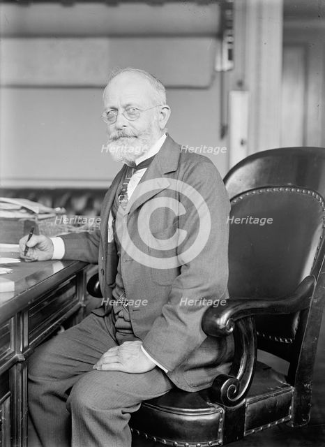 Brigadier General William Herbert Bixby, US Army, Chief of Engineers, U.S.S. Maine, 1914. Creator: Harris & Ewing.