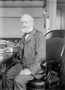 Brigadier General William Herbert Bixby, US Army, Chief of Engineers, U.S.S. Maine, 1914. Creator: Harris & Ewing