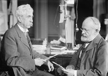 Brigadier General William Herbert Bixby with Col. William T. Rossell, 1914. Creator: Harris & Ewing