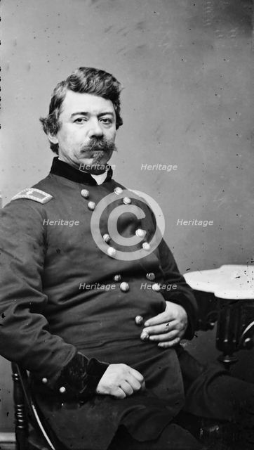 Brigadier General William High Keim, US Army, between 1855 and 1865. Creator: Unknown.