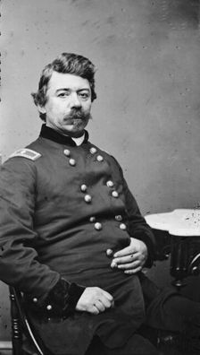 Brigadier General William High Keim, US Army, between 1855 and 1865. Creator: Unknown