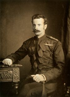 Brigadier-General The Earl of Dundonald 1900. Creator: Robert Faulkner & Co
