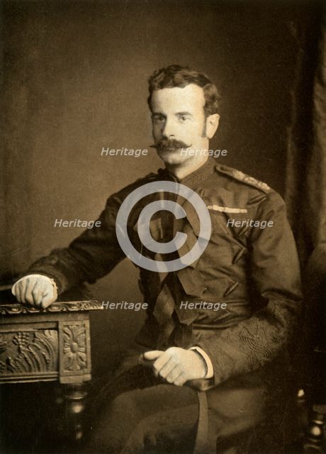 'Brigadier-General The Earl of Dundonald', 1900. Creator: Robert Faulkner & Co.