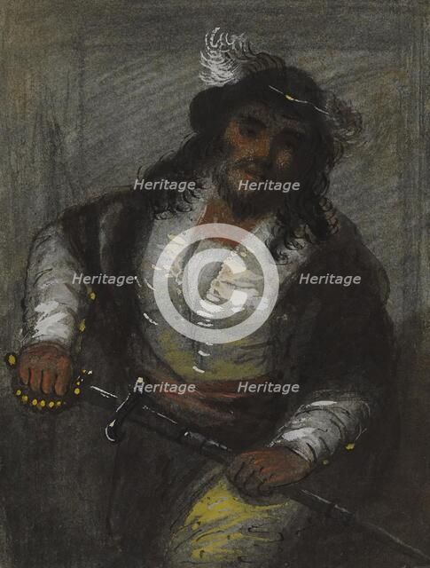 Brigand, 1833. Creator: Alfred Jacob Miller.