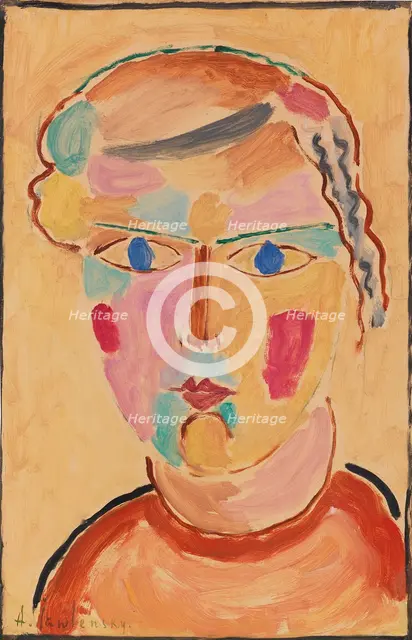 Bright Appearance, 1916. Creator: Javlensky, Alexei, von (1864-1941).