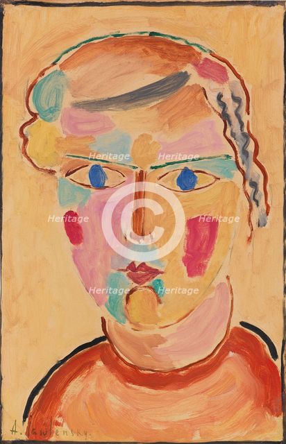 Bright Appearance, 1916. Creator: Javlensky, Alexei, von (1864-1941).
