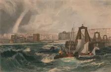 Brighthelmston, Sussex 1825. Creator: George Cooke