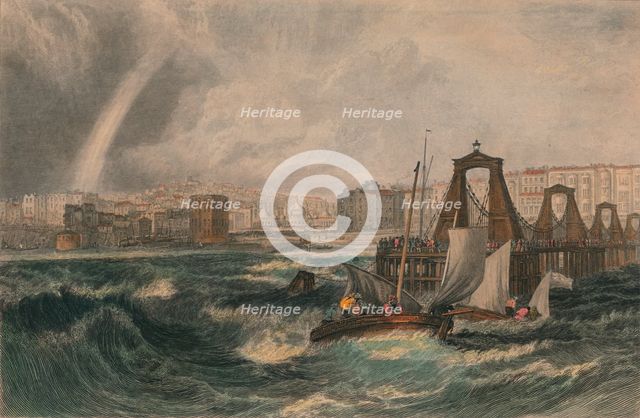 'Brighthelmston, Sussex', 1825. Creator: George Cooke.