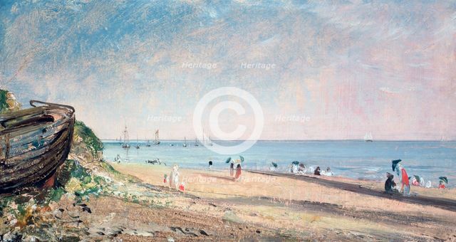 'Brighton Beach', 19th century. Creator: John Constable.