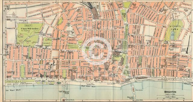 'Brighton', c20th Century. Artist: John Bartholomew.