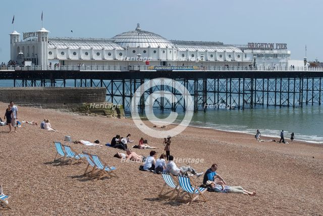 Brighton, East Sussex, UK, 21/5/10.  Creator: Ethel Davies.