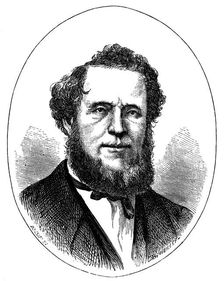 Brigham Young, American Mormon leader, c1870