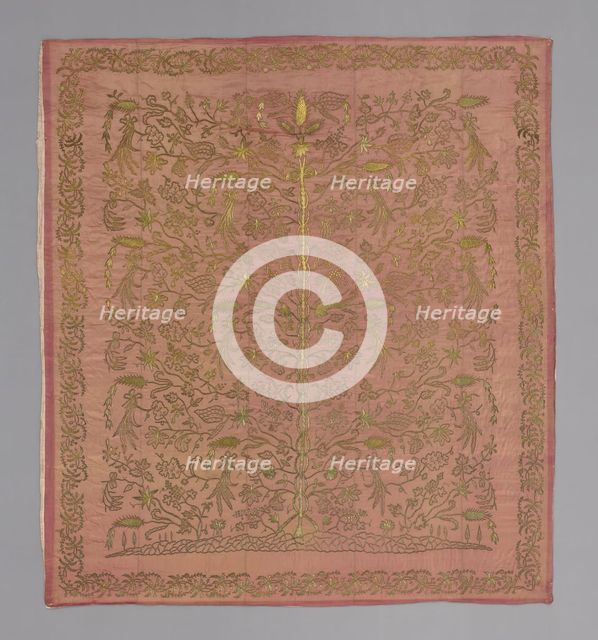 Bridal Bedcover, Turkey, c.  1877. Creator: Unknown.