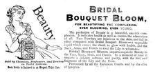Bridal Bouquet Bloom, 1883. Creator: Unknown