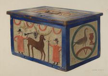Bridal Chest, 1935/1942. Creator: John Koehl