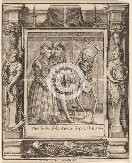 Bridal Pair, 1651. Creator: Wenceslaus Hollar.
