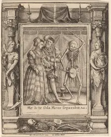 Bridal Pair, 1651. Creator: Wenceslaus Hollar