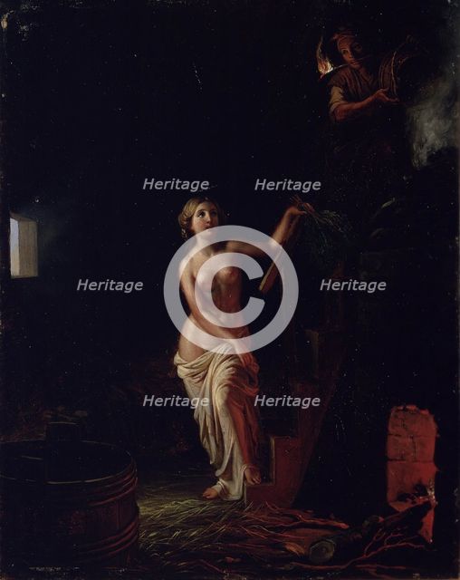 Bridal Sauna, before 1866. Artist: Ekman, Robert Wilhelm (1808-1873)