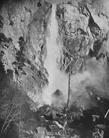 Bridal Veil Fall, Yosemite, Cal. c1897. Creator: Unknown