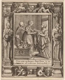 Bride, 1651. Creator: Wenceslaus Hollar