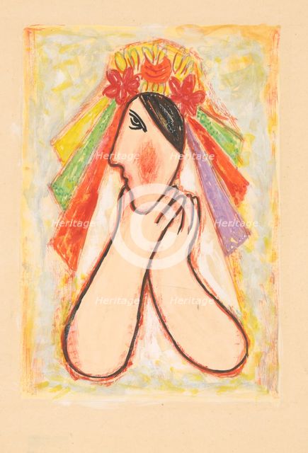Bride, 1938. Creator: Mikulas Galanda.