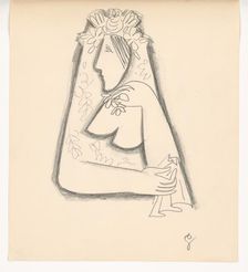 Bride, 1938. Creator: Mikulas Galanda