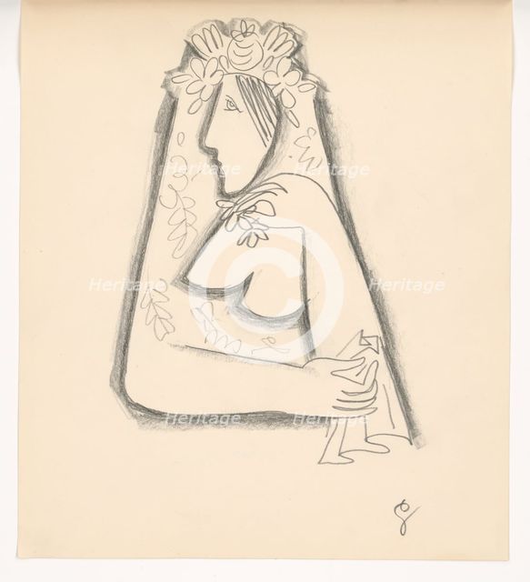 Bride, 1938. Creator: Mikulas Galanda.