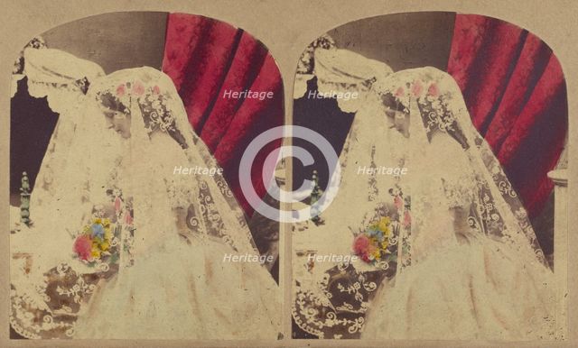 Bride, about 1855. Creator: Alfred Silvester.