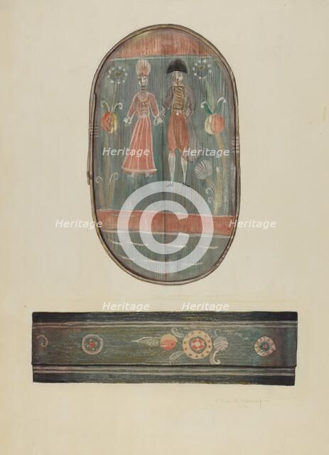 Bride Box, 1935/1942. Creator: Elmer R. Kottcamp.