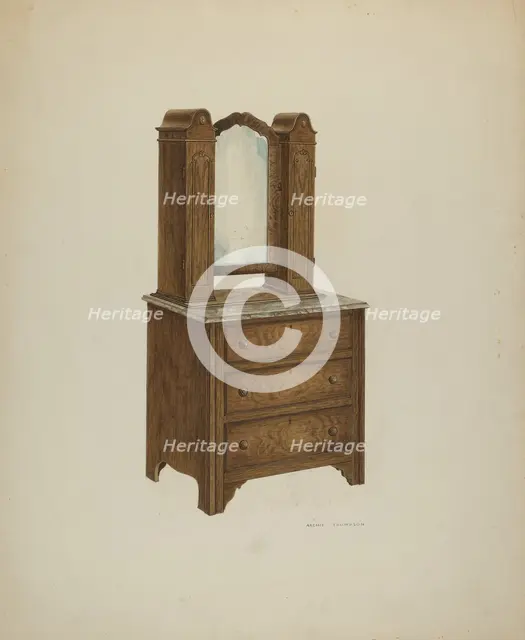Bride's Bureau, c. 1941. Creator: Archie Thompson.
