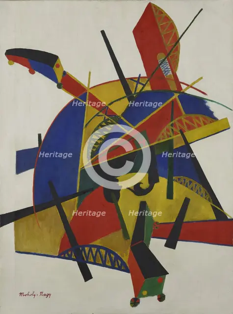 Brides, 1920. Creator: Moholy-Nagy, Laszlo (1895-1946).