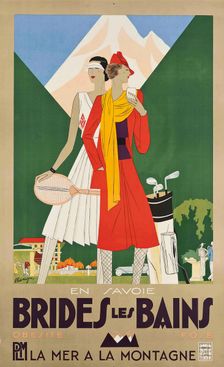 Brides-les-Bains, 1929. Creator: Benigni, Leon (1892-1948)