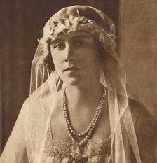Bridesmaid at wedding of Princess Mary and Viscount Lascelles, 1922 (1937.) Creator: Unknown