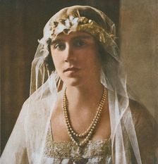 Bridesmaid at wedding of Princess Mary and Viscount Lascelles, 1922 (1937.) Creator: Unknown