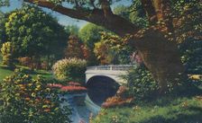 Bridge No. 5, Cherokee Park 1942. Artist: Caufield & Shook