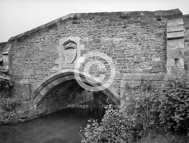 Bridge over Birdforth Beck, Church Lane, Sessay, North Yorkshire, 1969. Artist: Gordon Barnes.