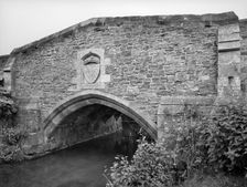 Bridge over Birdforth Beck, Church Lane, Sessay, North Yorkshire, 1969. Artist: Gordon Barnes