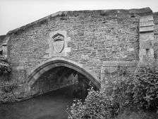 Bridge over Birdforth Beck, Church Lane, Sessay, North Yorkshire, 1969. Artist: Gordon Barnes
