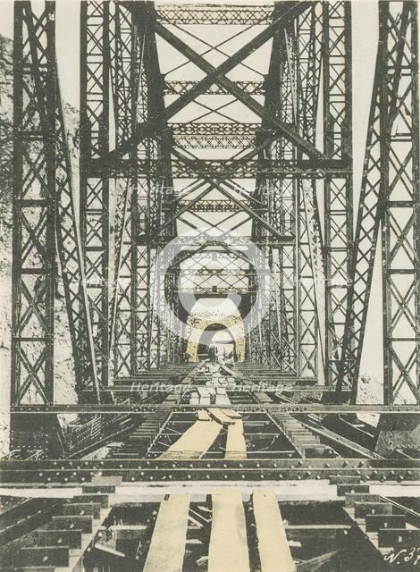 Bridge over Khvoynaya Bay, 1904-1917. Creator: Unknown.