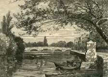 Bridge Over the Ouse, Bedford 1898. Creator: Unknown