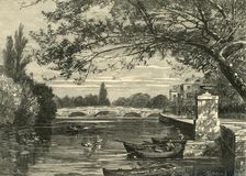 Bridge Over the Ouse, Bedford 1898. Creator: Unknown