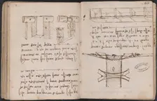 Bridge over the Golden Horn. From Paris Manuscript L, 1502. Creator: Leonardo da Vinci (1452-1519)