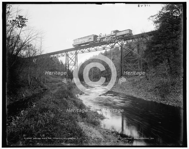 Bridge over the Passaic, Millington, N.J., between 1890 and 1901. Creator: Unknown.
