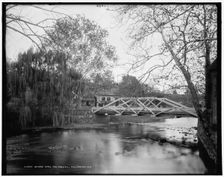 Bridge over the Passaic, Millington, N.J., between 1890 and 1901. Creator: Unknown