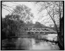 Bridge over the Passaic, Millington, N.J., between 1890 and 1901. Creator: Unknown